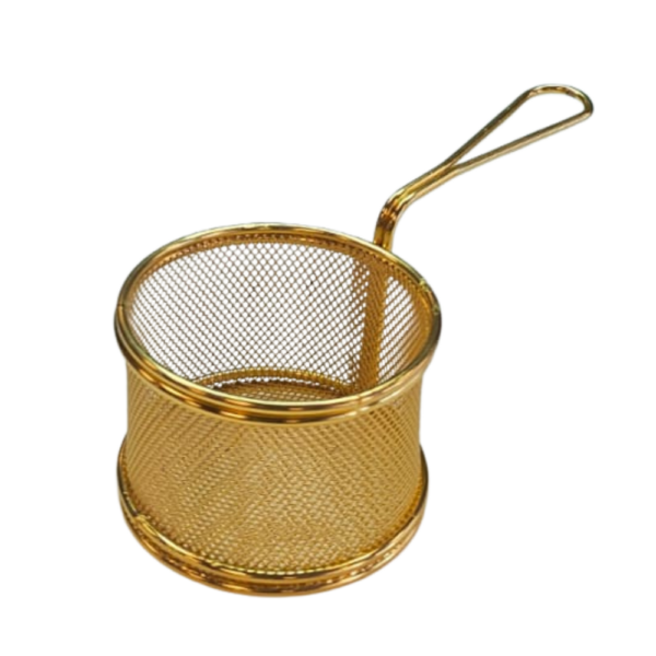 Çelik Tül Cezve Gold