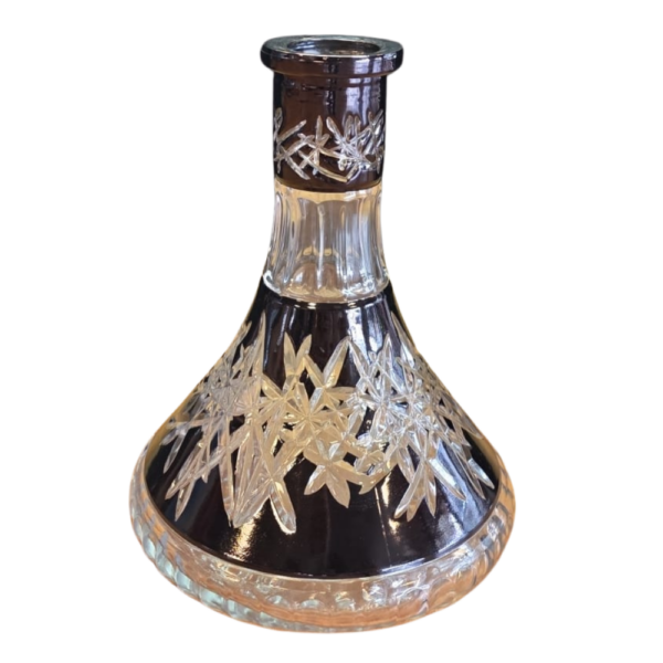 Kristal Kesme Rus Şişe Black